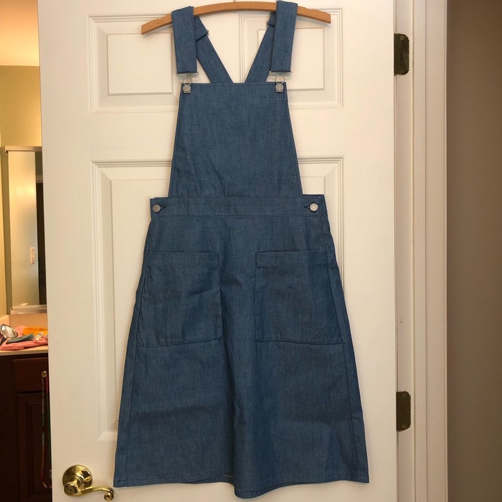 GAP 1969 denim overall dress